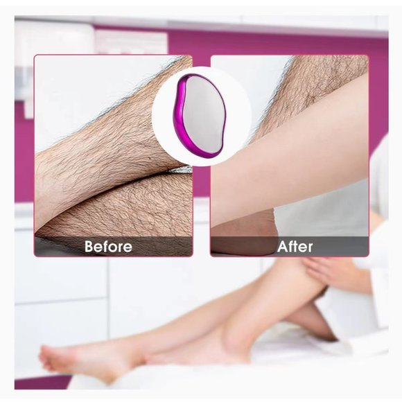 Painless Exfoliation Crystal Hair Shaver Magic Hair Remover for Arms Leg Back - Picture 2 of 12